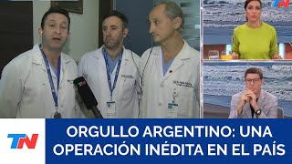 OPERACIÓN INÉDITA EN ARGENTINA le sacaron un tumor cardíaco a un paciente por la axila [upl. by Sevein861]