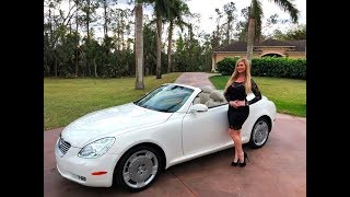 SOLD 2002 Lexus SC430 Convertible only 50900 miles for sale by Autohaus of Naples 2392638500 [upl. by Guild]