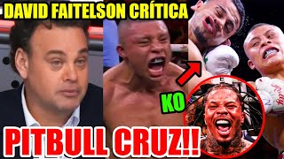 David Faitelson CRÍTICA a PITBULL CRUZ por esta razón TIENES QUE VERLO [upl. by Sharma49]