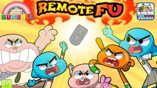 The Amazing World of Gumball Remote Fu  Fight for your Right to Watch TV Cartoon Network Games [upl. by Elliven926]