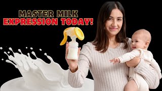 how to express milk for newborn  Hand expression [upl. by Iadahs130]