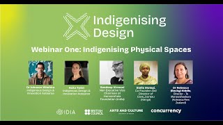 Indigenising Design Webinar Series  Webinar One Indigenising Physical Spaces  19 Nov 2024 [upl. by Enivid476]