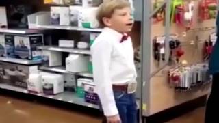 Walmart yodeling kid over 1000000 times REUPLOAD [upl. by Alverta]