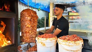 Doner Kebab Recipe from Start to Finish from a 20YearOld Doner Master  Turkish Street Food [upl. by Zeph]