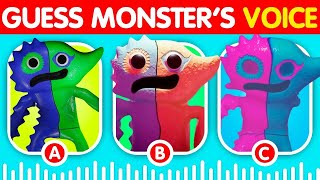 IMPOSSIBLE  Guess The Voice Smiling Critters POPPY PLAYTIME 3 Billie Bust Up Monsters 344 [upl. by Allissa]