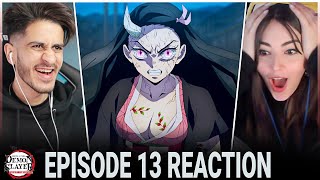 NEZUKO VS DAKI Demon Slayer Season 2 Episode 13 REACTION  Kimetsu no Yaiba S2 EP 13 [upl. by Leahcimnhoj]