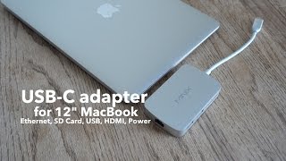 Review USBC multiport adapter for MacBook Minix NEO C [upl. by Godderd]