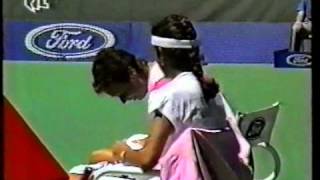 SabatiniGraf v FernandezDurie Australian Open 1989 pt3 [upl. by Eidurt]