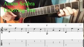 Anson Seabra  Unloving You guitar tutorial [upl. by Giraud]