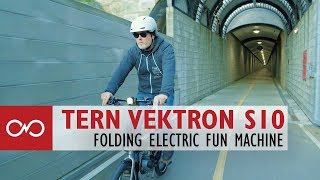 Review Tern Vektron S10 Folding Electric Bike [upl. by Nat]