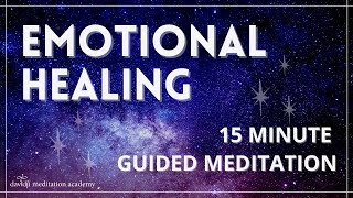 15 Minute Guided Meditation for Emotional Healing  SelfHealing Meditation  davidji [upl. by Aicele243]