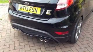 Mountune mk7 fiesta st mp215 cat back exhaust [upl. by Eralcyram]