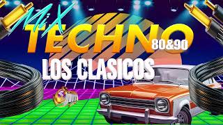 MIX TECHNO DE LOS 80 Y 90 CLÁSICOS DE ORO DJ JIM OFICIAL [upl. by Dahcir320]