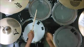 うしろゆびさされ組 渚の「・・・・・」drum cover [upl. by Tedd]