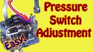 How to Adjust a Water Well System Pressure Switch and Bladder Tank  Well Pump Diagnostics [upl. by Llerrot154]