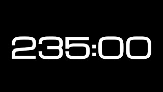 235 Minute Countdown Timer  NO SOUND [upl. by Kaspar]