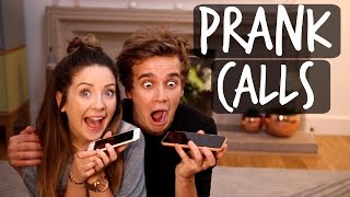 PRANK CALLS WITH MY SISTER [upl. by Lenee]