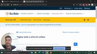 Citar páginas web en APA en 10 segundos [upl. by Yecart]