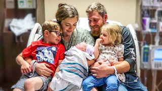 HE IS HERE Official Birth Vlog [upl. by Emmerich]