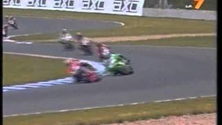 SBK 2001 Oschersleben  gara 2  parte 2 [upl. by Boffa674]