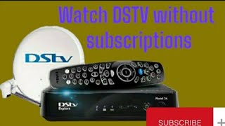 Watch DSTV without subscriptions [upl. by Nazarius797]