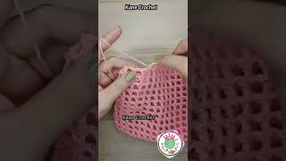 Easy Crochet Net Bag 🌻 B56 [upl. by Alleunam]