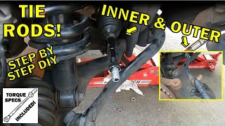 20052012 Nissan Pathfinder Inner amp Outer Tie Rod Replacement [upl. by Oigres]