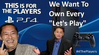 Hypocrite Gamers Let Sony Off The Hook As Theyre Denied quotLets Playquot Trademark AGAIN [upl. by Ahsinrac]