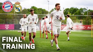 Final training session ahead of our Champions League semifinal vs Real Madrid  🇬🇧 [upl. by Nivek]