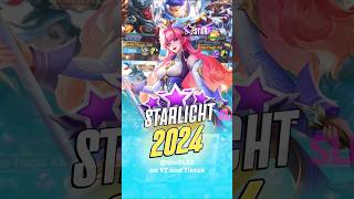 All the starlight skin this year mlbb mobilelegends [upl. by Eadie]