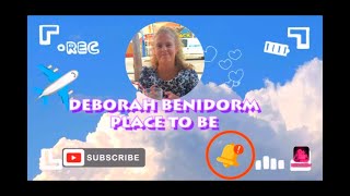 Deborah Benidorm place to be day 539 showing the inside of indoor market [upl. by Merilee144]