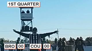 PONOKA BRONCS VS STETTLER COUGARS BANTAM FOOTBALL [upl. by Aldus]