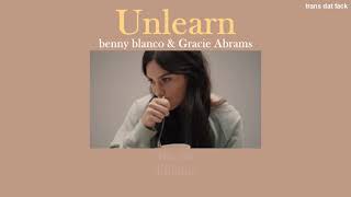 THAISUB Unlearn  benny blanco amp Gracie Abrams [upl. by Leake803]