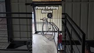 Pennyfarthing bicycle an early type of bicycle in the world [upl. by Nerrat810]