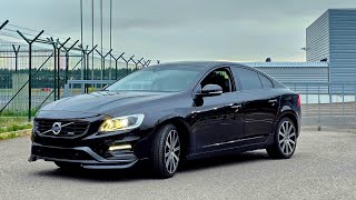 Volvo S60 30 T6 AWD  POLESTAR chip acceleration test Dragy GPS Custom exhaust sound DDrive [upl. by Demott]