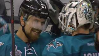 Joonas Donskoi OT goal gives Sharks first ever Stanley Cup Final win [upl. by Sitra]