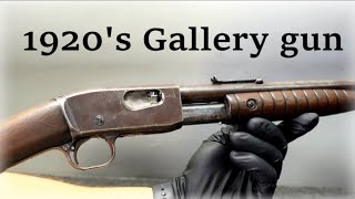 Restoring 1920 Remington 22 gallery gun with test firing restoration [upl. by Sirk]