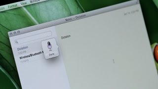 How to Use the Dictation Feature on Mac  Mac Basics [upl. by Eelynnhoj327]