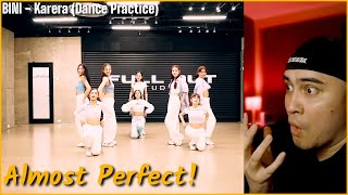 BINI  Karera Dance Practice reaction  💯Nearly flawless [upl. by Serolod850]