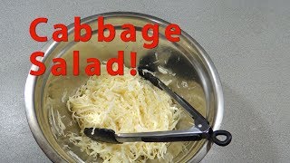 Balkan Fresh Cabbage Salad  Kupus Salata Recipe  cook with KP SE02 EP05 [upl. by Valentine]