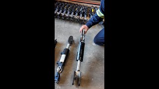 Custom Hydraulic Top Link Build🚜 invertedsnowblower toplink snowremoval [upl. by Ahsenor299]