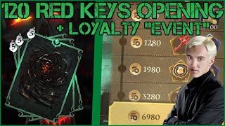 ⚡ Harry Potter  Magic Awakened 120 RED KEYS OBSCURUS OPENING AND LOYALTY EVENT ⚡ [upl. by Oinafipe]