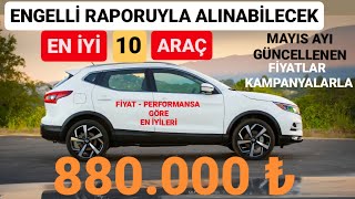 2024 MAYIS ENGELLİ MUAFİYETİYLE ALINABİLECEK EN İYİ 10 ARAÇ ÖTVSİZ ALINABİLECEK KAMPANYALI SUV ARAÇ [upl. by Enyaw]