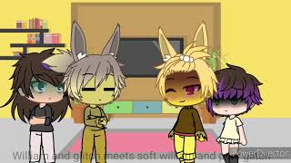 Glitchtrap And William Meets Soft William And Perv Glitchtrap  Gacha Life [upl. by Caddaric420]