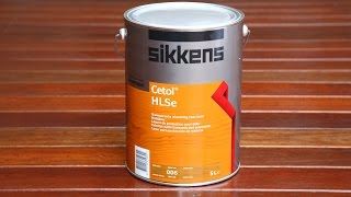 How to Coat a Timber Deck with Sikkens Cetol HLSe [upl. by Schweiker]