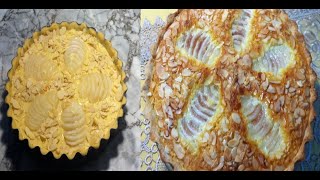 اروع تارت اموندين بالاجاص و كريمة اللوز من الذ ما يكونRecette de la Tarte Bourdaloue aux Poires [upl. by Otrebilif]