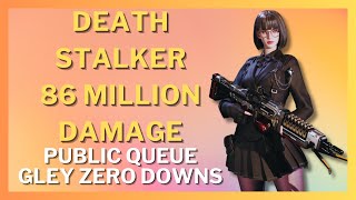 Gley 86 Mill Dmg vs Death Stalker NO DOWNS Public Queue l The First Descendant Build [upl. by Imelida]