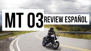 YAMAHA MT 03 Caracteristicas Review  Córdoba en Moto [upl. by Rosaline]