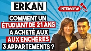 Un étudiant achète 3 appartements aux enchères 2024 [upl. by Eelnayr620]