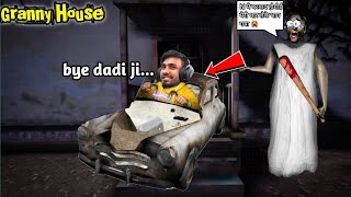 Techno GAMERZ Play Granny And Stealing Granny Car And escape his Horror house 😱 [upl. by Nesaj]